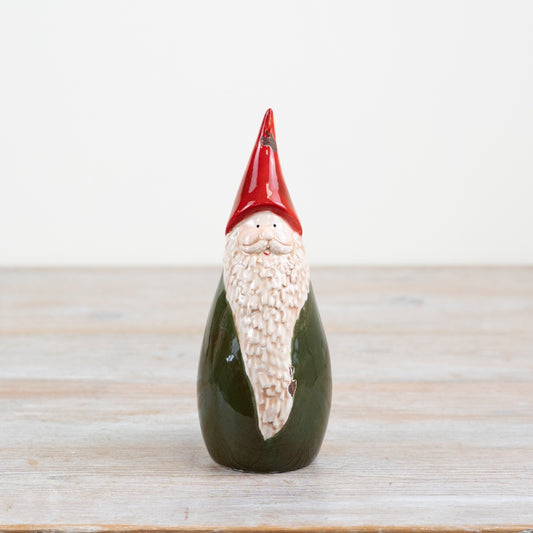 Dolomite Standing Santa Ornament – 17.3cm Festive Red Christmas Decoration