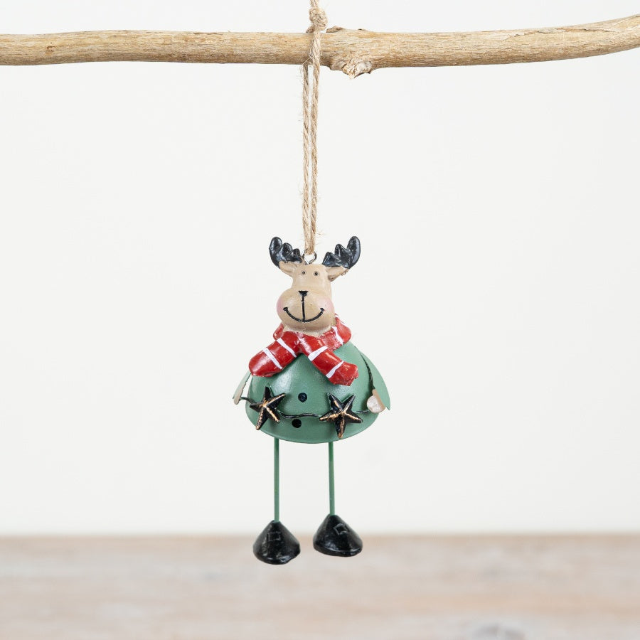 Metal Reindeer Hanger - 11cm