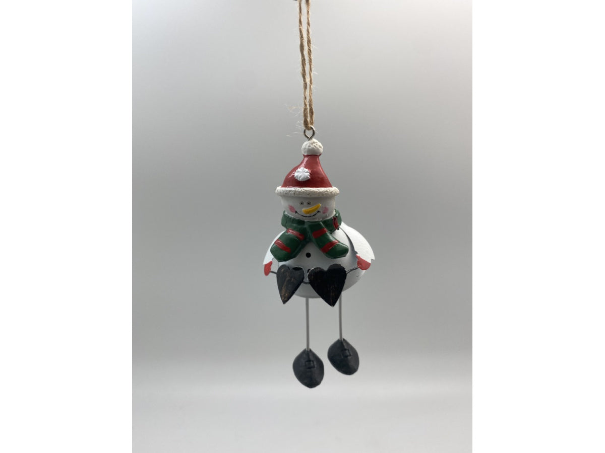 Snowman Hanging Decoration, 11cm