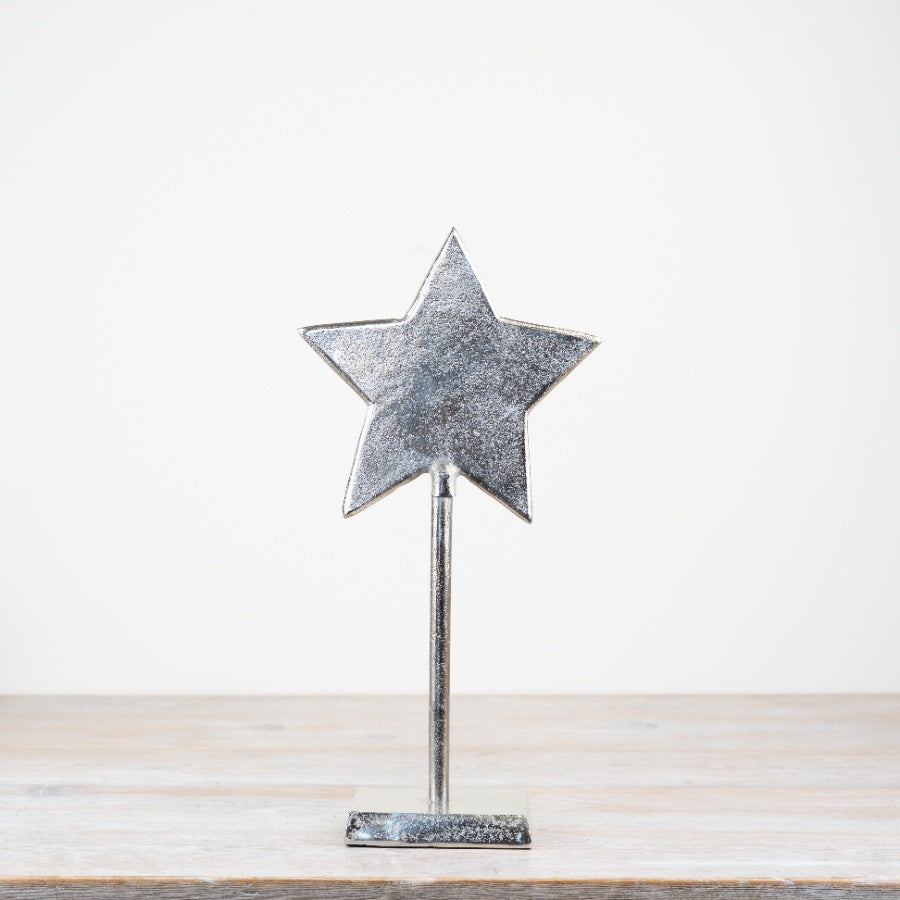 Metal Star on Base 40cm