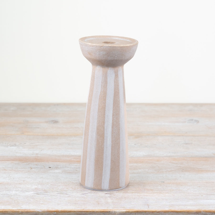 Ceramic Candle Vase, 25cm