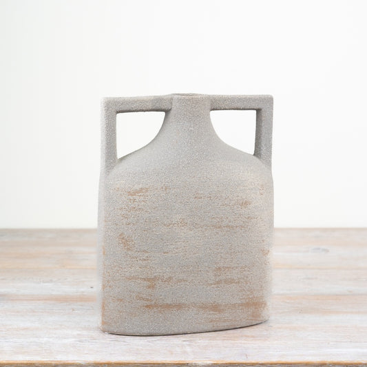 Natural Tone Vase – 26.5cm Stylish Bottle Vase for Home Décor & Floral Displays