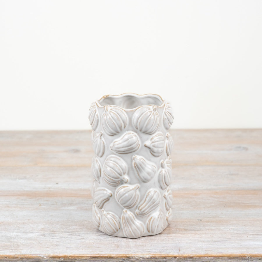Pumpkin Design Flower Vase, 18cm