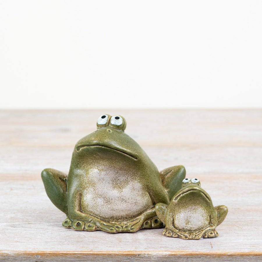 Sitting Frog Ornament 6.8cm – Mini Nature Inspired Home Décor Accent