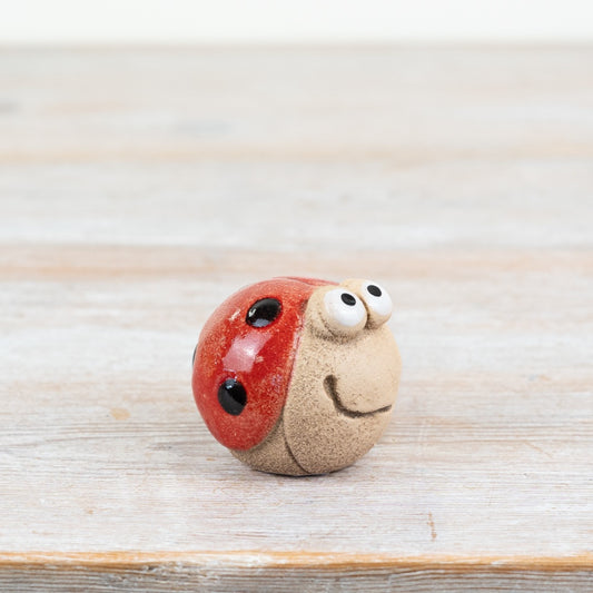 Ladybug Ornament 5.5cm – Cute Red & Black Decorative Figurine