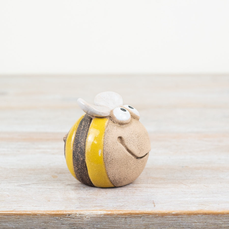 Round Bumble Bee Deco, 8cm