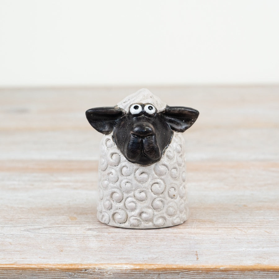 Sheep Ornament 11cm – Charming Farmhouse Decorative Figurine