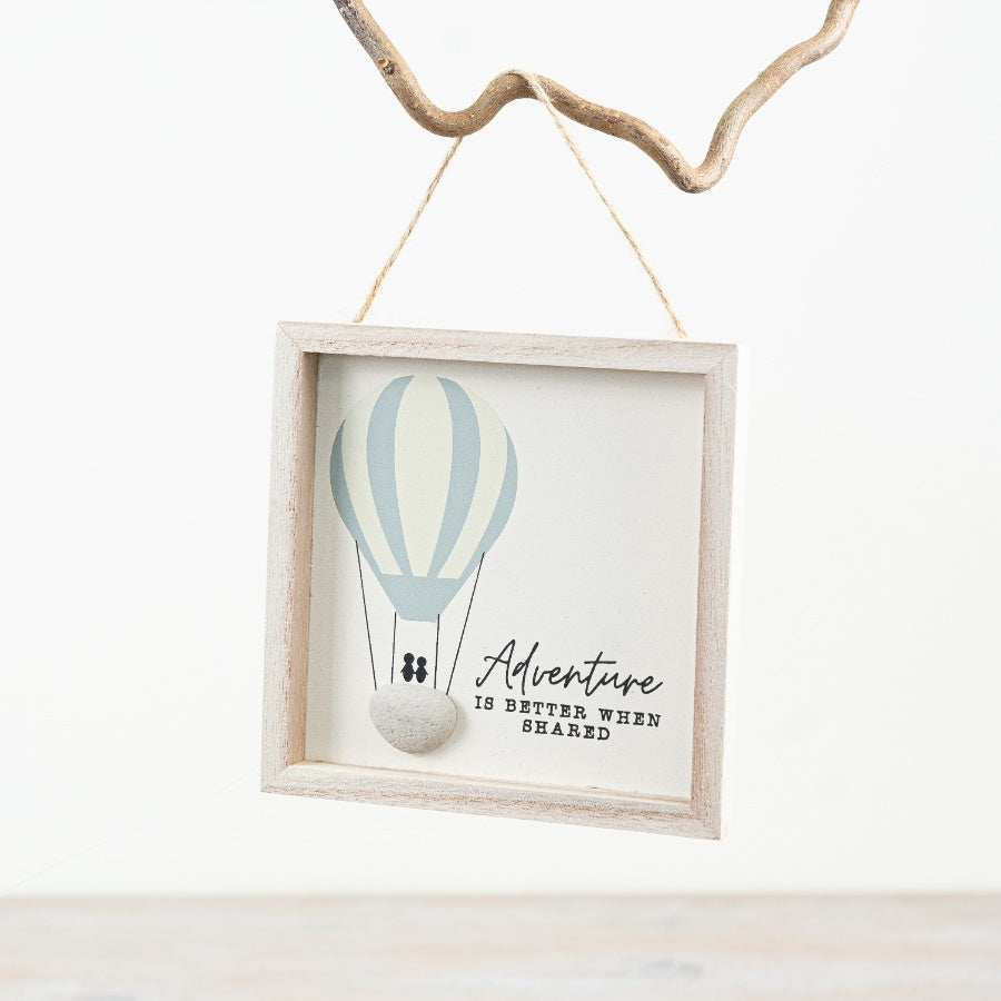 Wooden Frame Adventure is Better When Shared 13cm