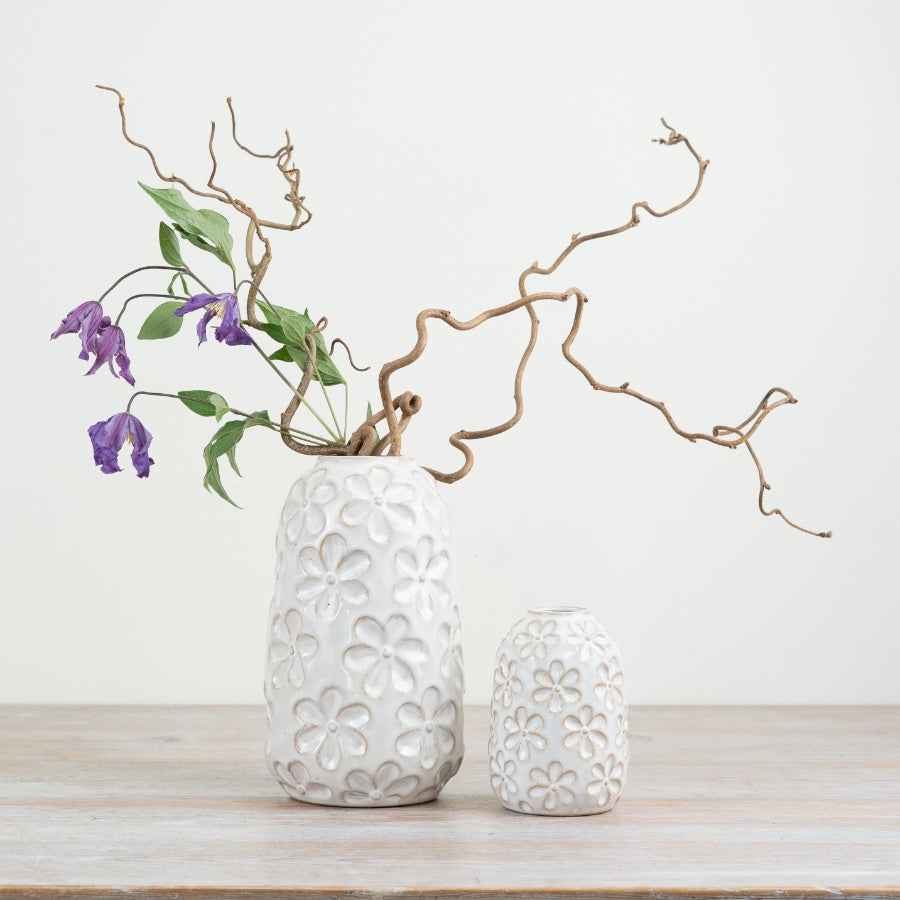 Flower Design Vase, 11.5cm