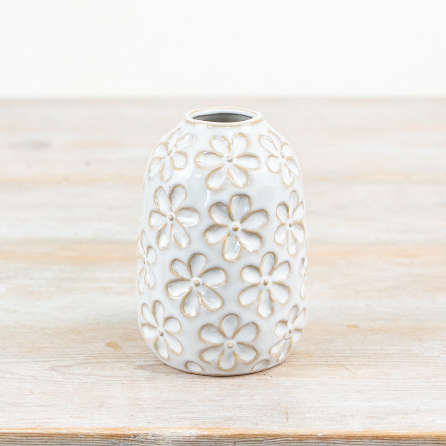 Flower Design Vase, 11.5cm