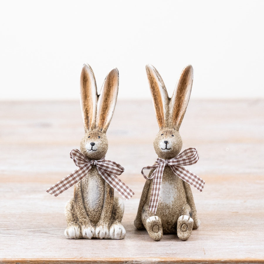 Natural Sitting Rabbit 2A, 15.5cm