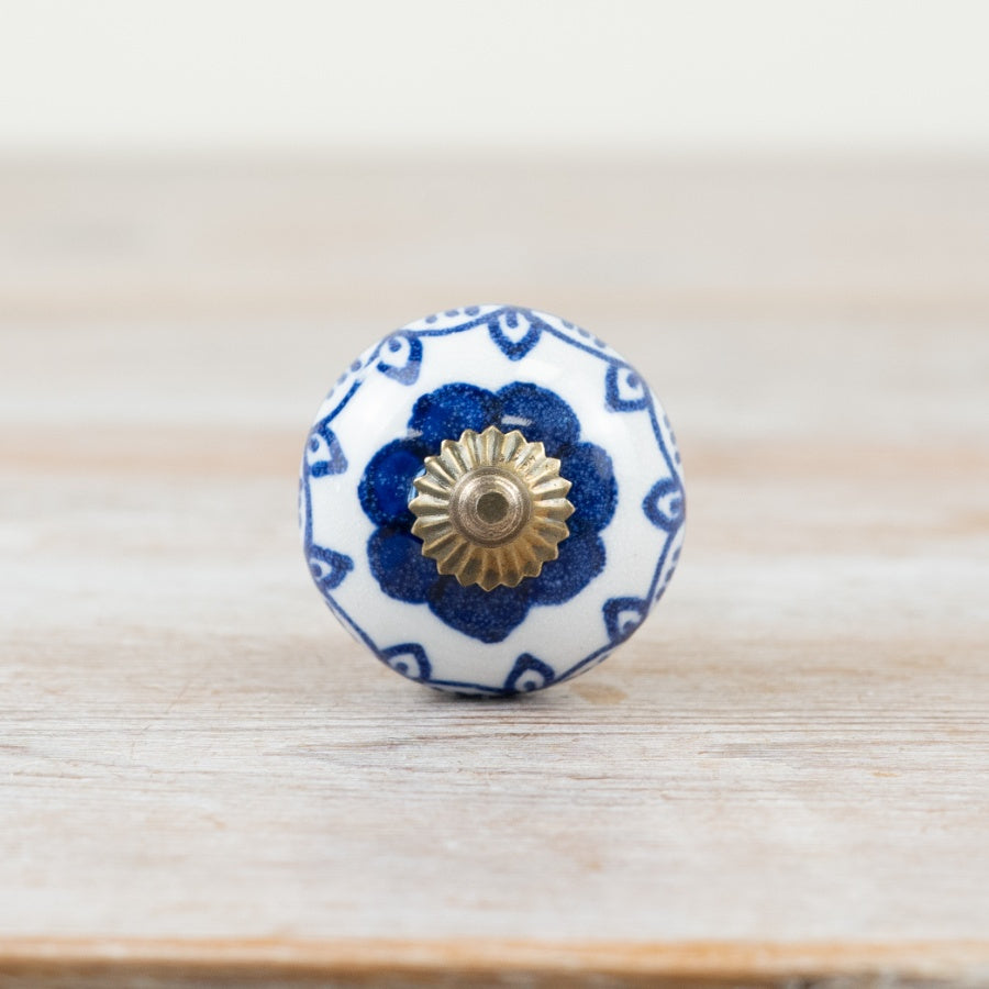 Ceramic Furniture Knobs Bronze Finish, 4cm x 7cm