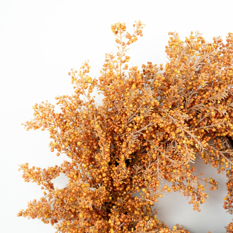 Autumnal Berry Wreath Orange Door Wreath Harvest Seasonal Home Décor Autumn Display 60cm Item #79338