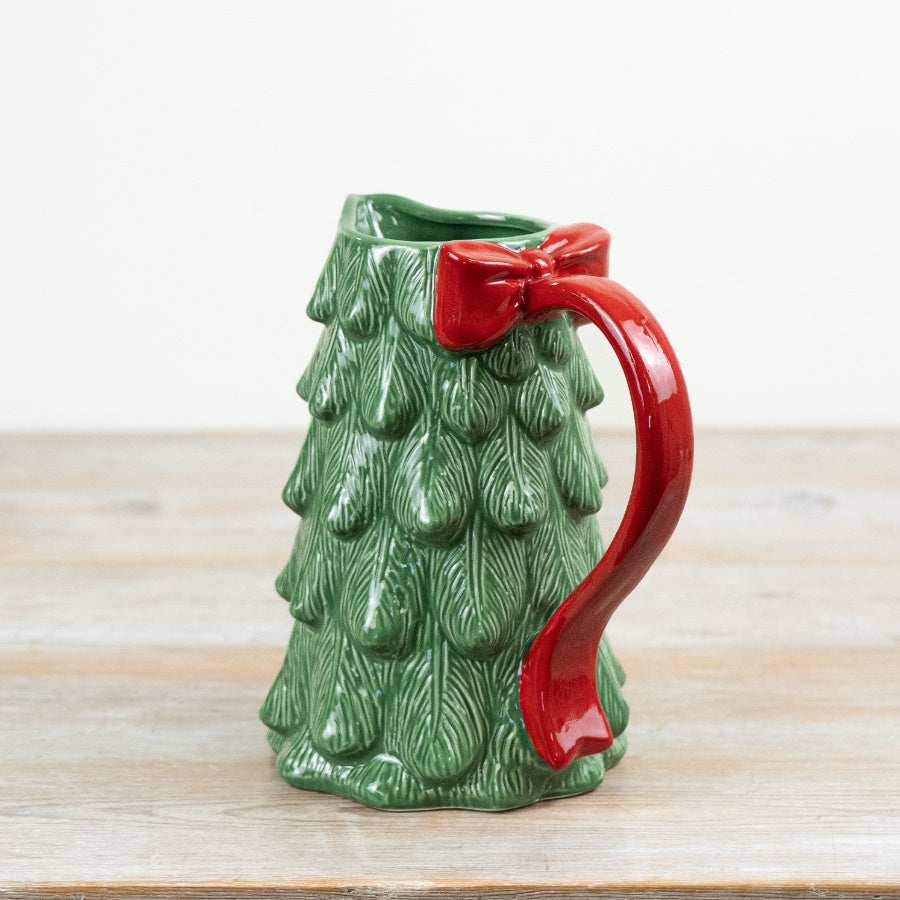 Tree With Bow Jug, 20cm
