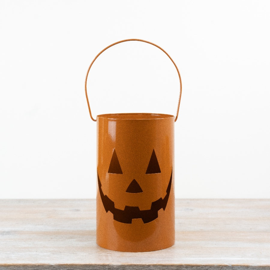 Iron Pumpkin Lantern, 18cm