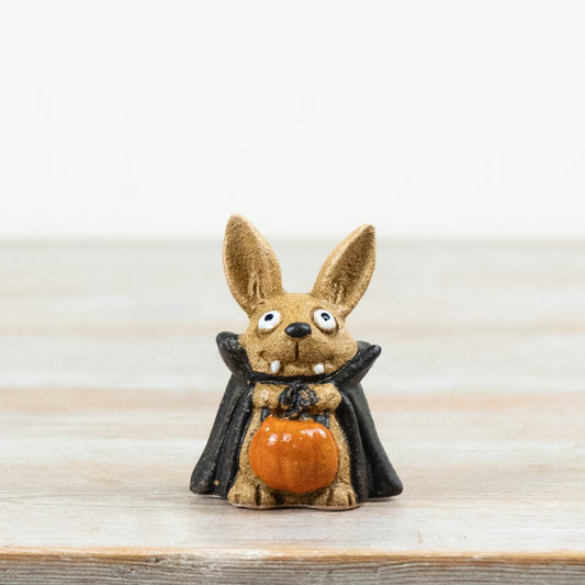 Little Lookers Rosy Eyes Bat Ornament Ceramic Halloween Bat Decoration Autumn Home Décor Gift 7cm