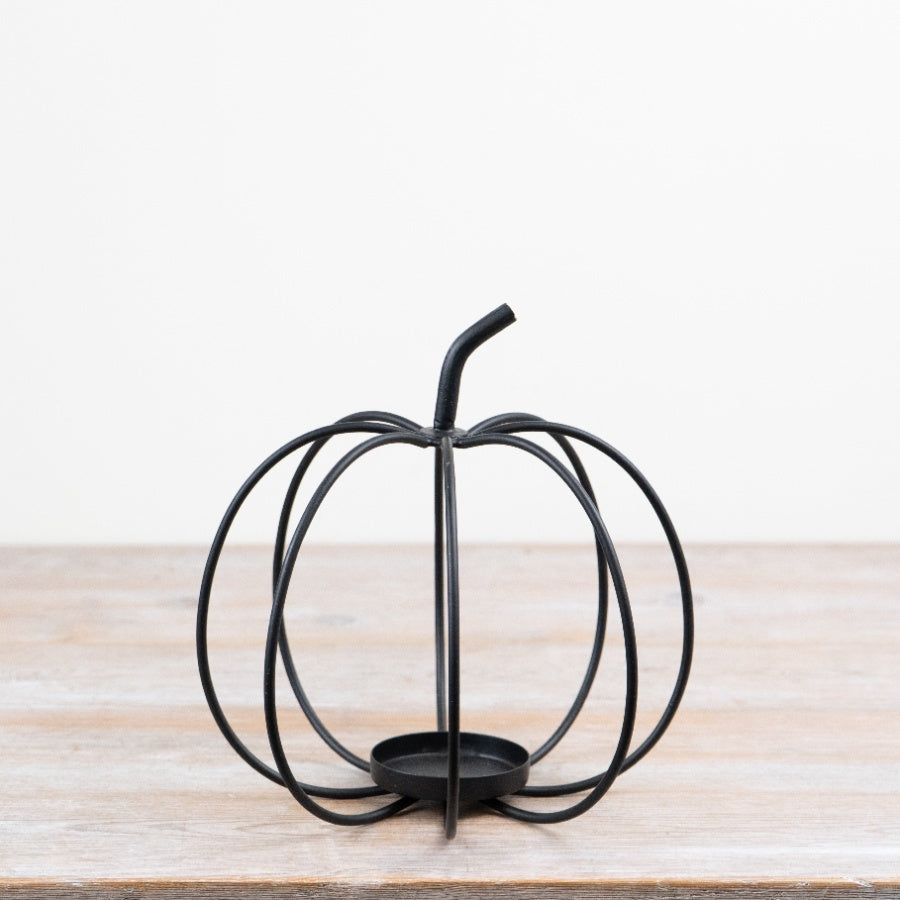 Pumpkin Candle Holder,17cm