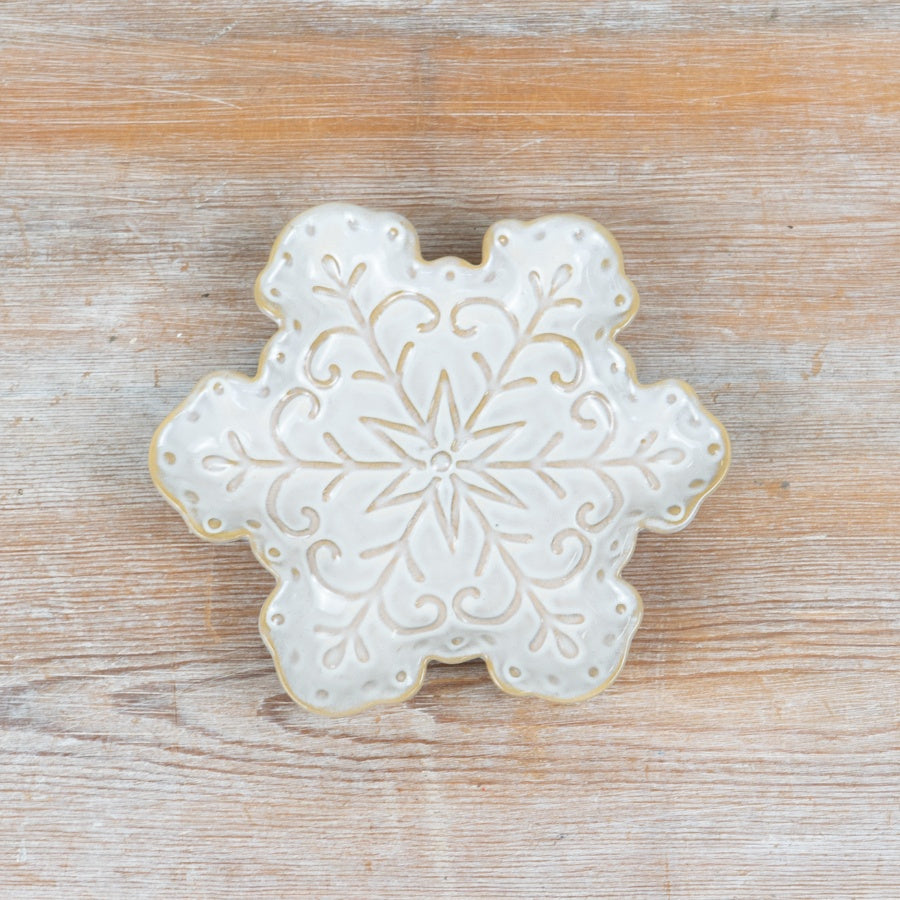 Snowflake Plate, 16cm