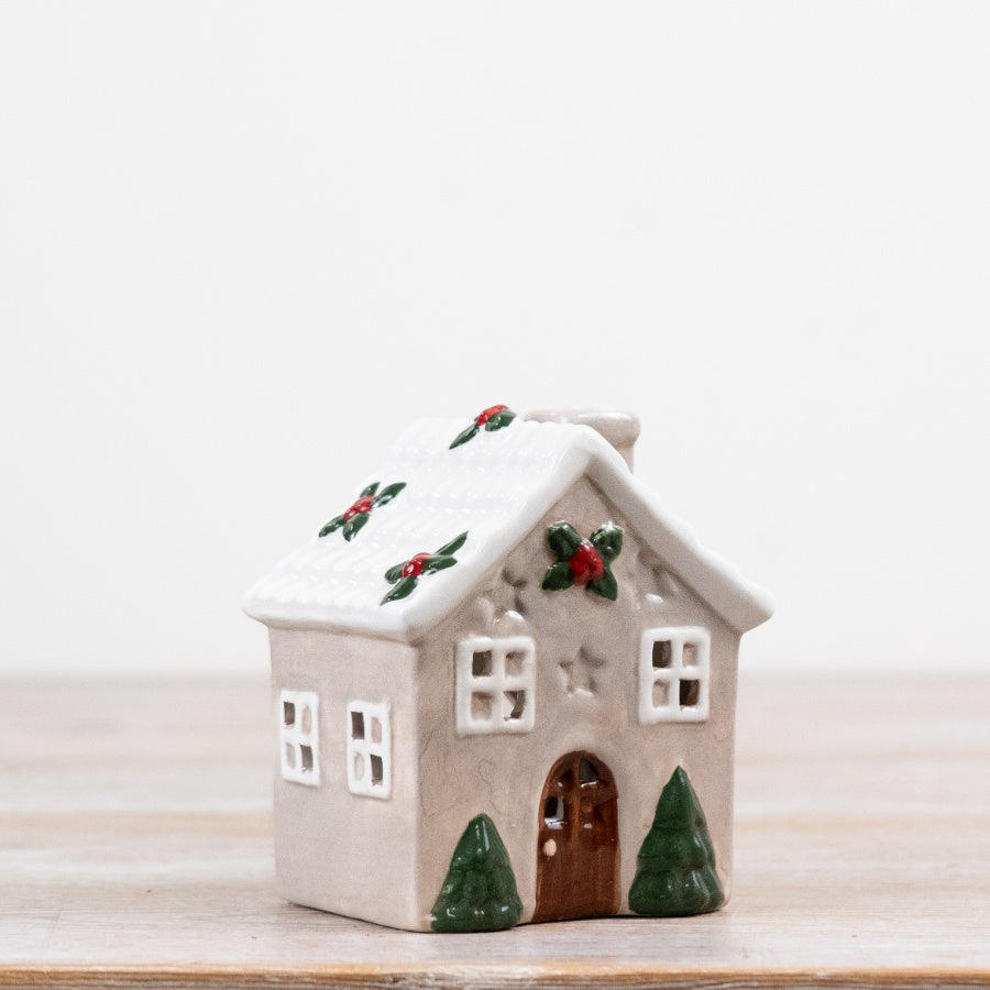 Dolomite Candle House, 10cm