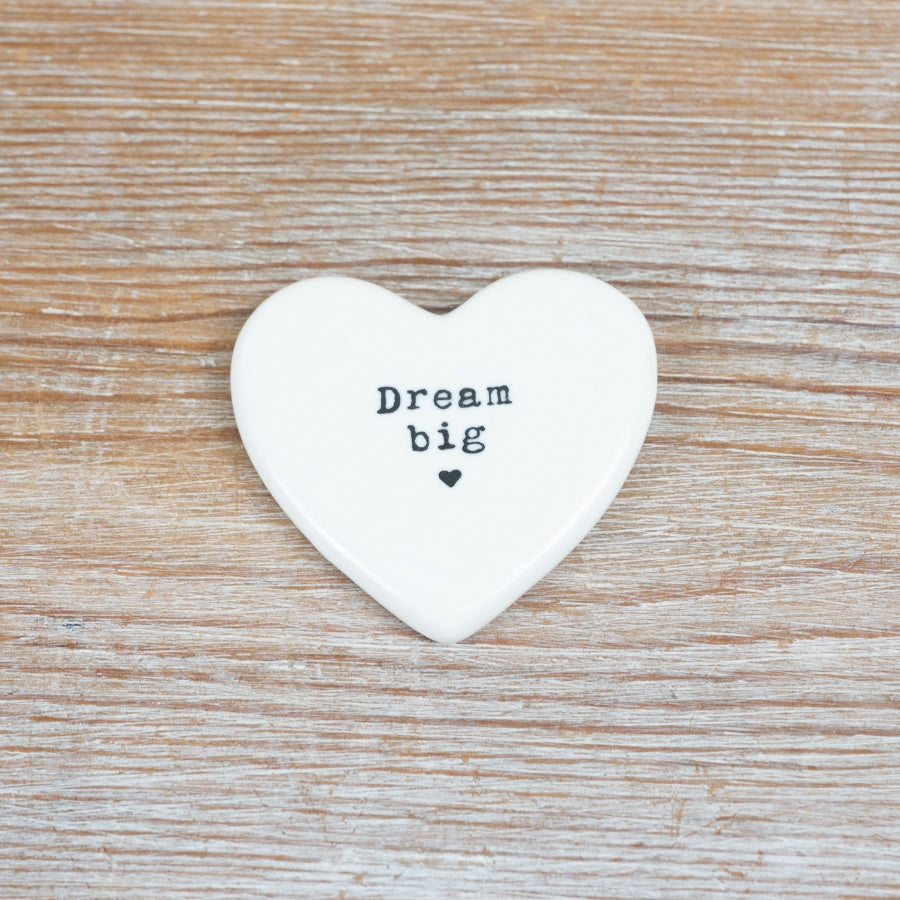 Heart Token "Dream Big" , 4cm