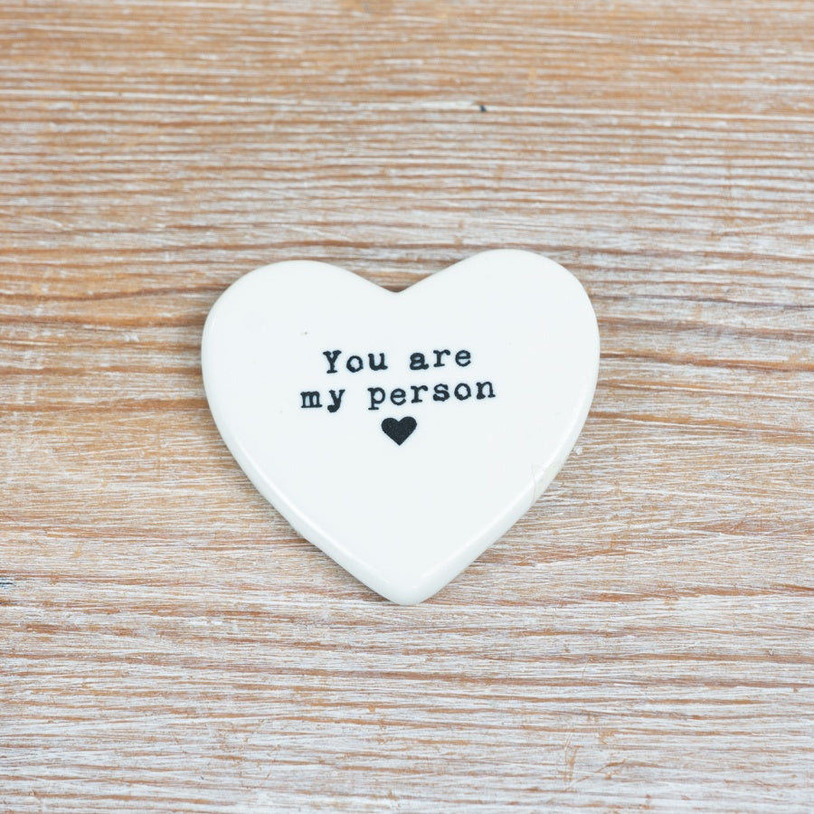 You are my person Heart Token, 4cm