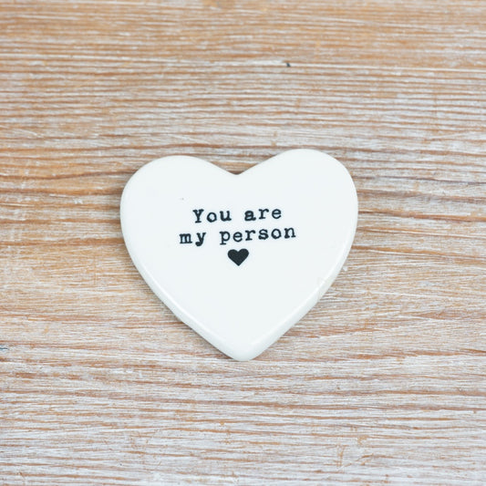 You are my person Heart Token, 4cm