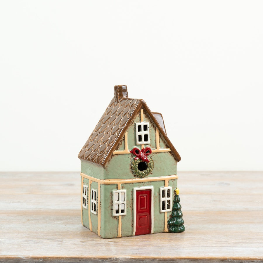 Green Candle House, 22cm