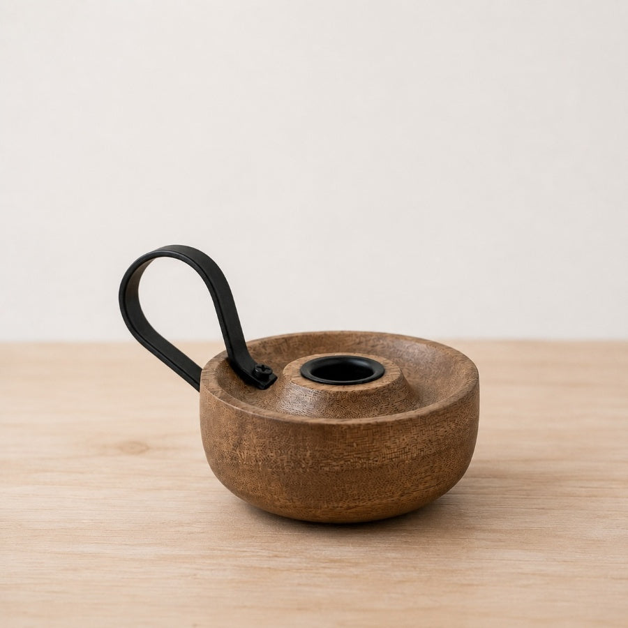 Chamber Stick Candle Stand, 14cm