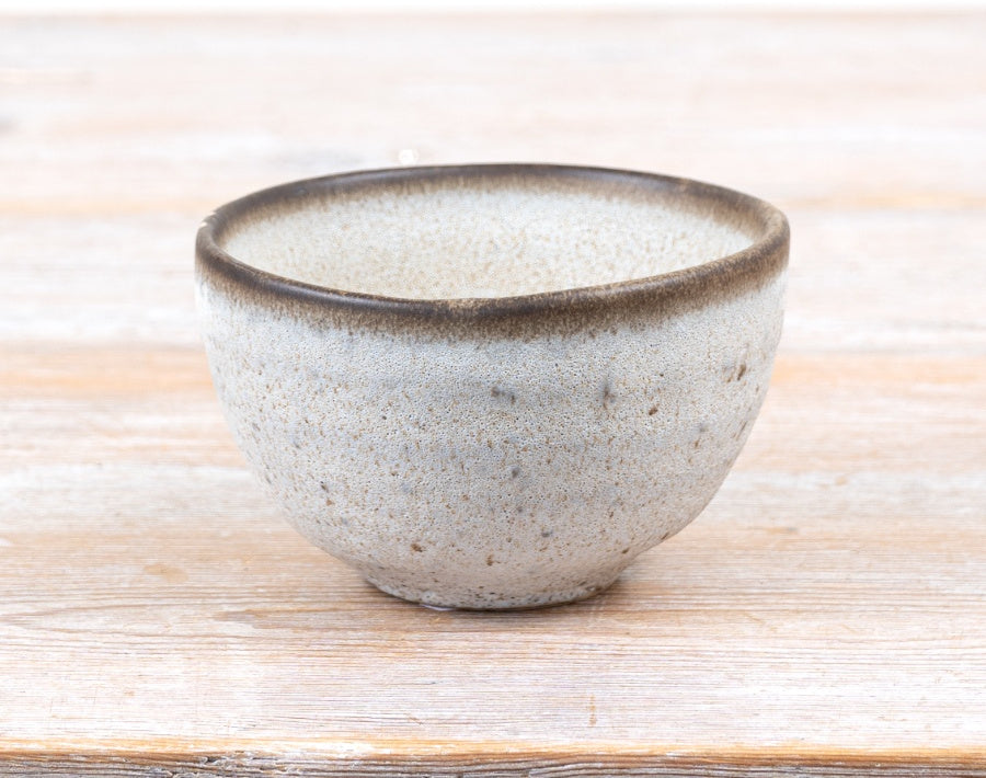 Rustic Speckle Bowl Ceramic Serving Bowl Speckled Glaze Rustic Tableware Kitchen Dining Décor 10.5x10.5x6.5cm Item #81792