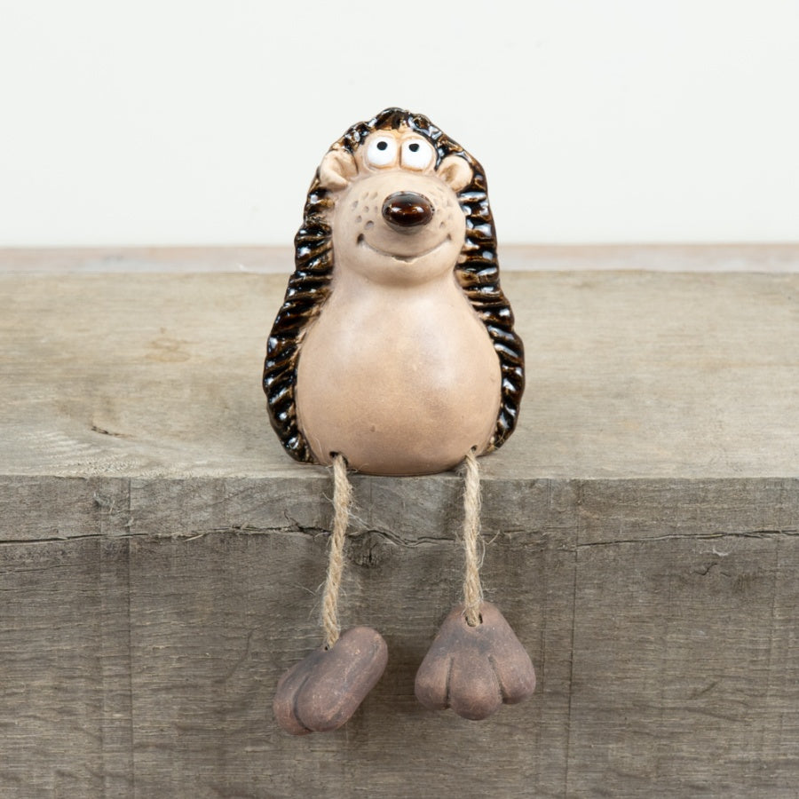 Little Lookers Hedgehog Dangling Feet Deco, 11cm