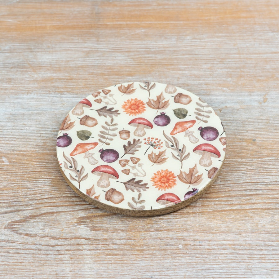 Mushroom Coaster, 10cm