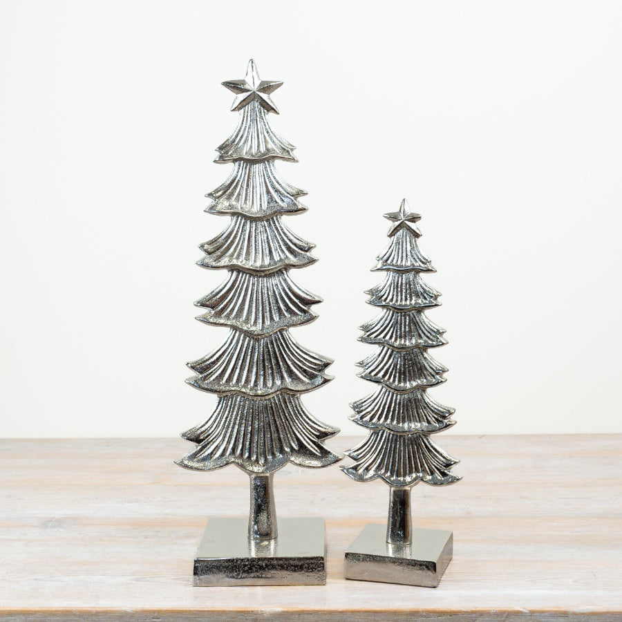 Aluminium Tree On Base, 50cm