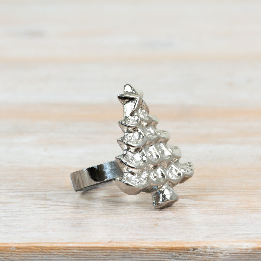 Christmas Tree Napkin Ring, 6cm