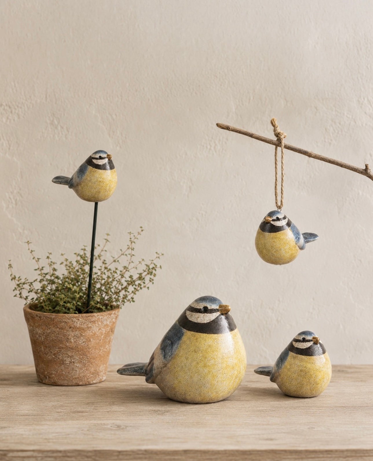 Blue Tit Hanger, 7.7cm